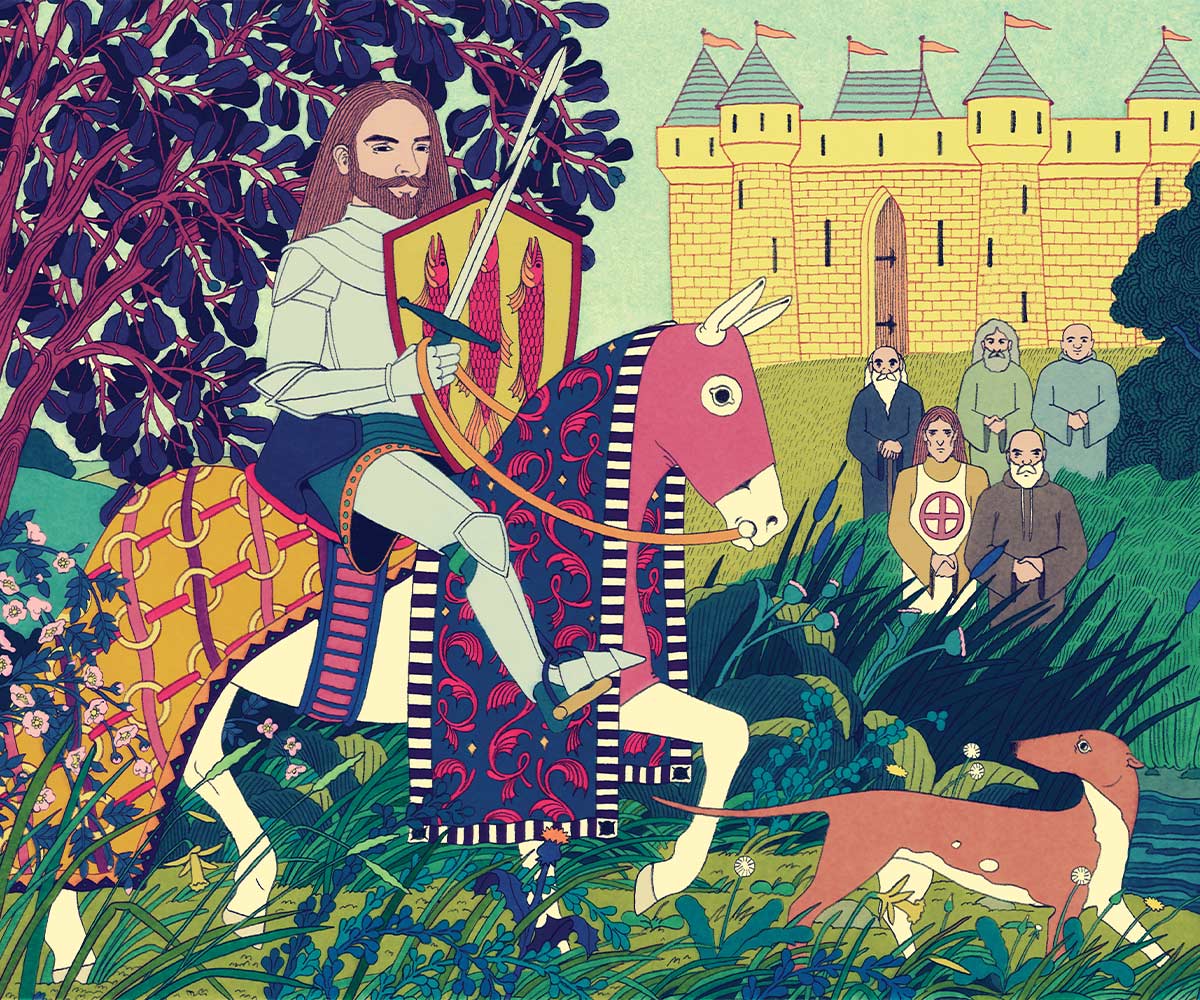 Raise thy trusty shield: A knightly tale 